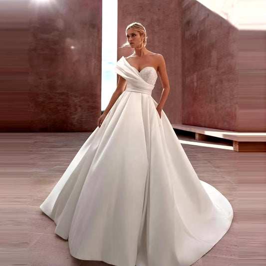 Crystal Sweetheart Wedding Dress