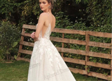 Vintage Lace A-Line Wedding Dress