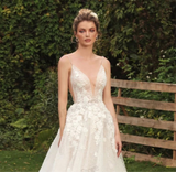 Vintage Lace A-Line Wedding Dress