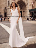 Sleeveless Princess Mermaid Wedding Dress