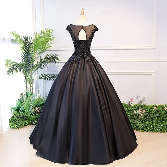 Black Formal Gown Quinceanera Dress