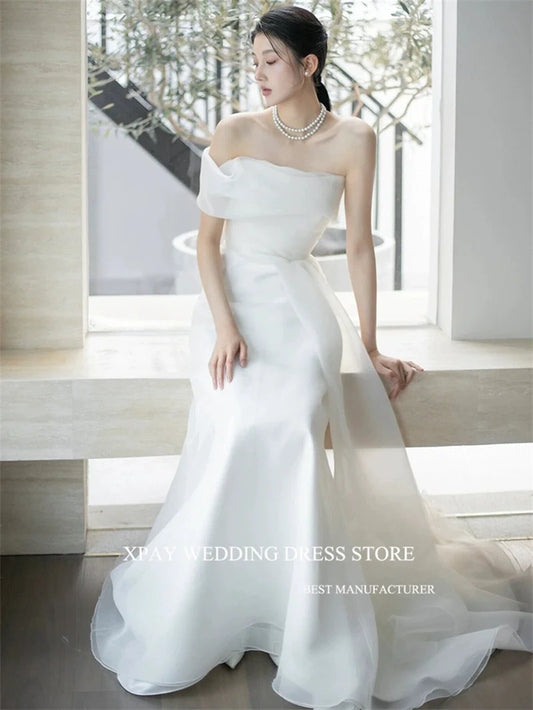 Korean Mermaid Wedding Dress