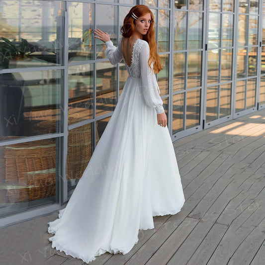 Charming Lace Wedding Dress