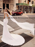 Sleeveless Princess Mermaid Wedding Dress