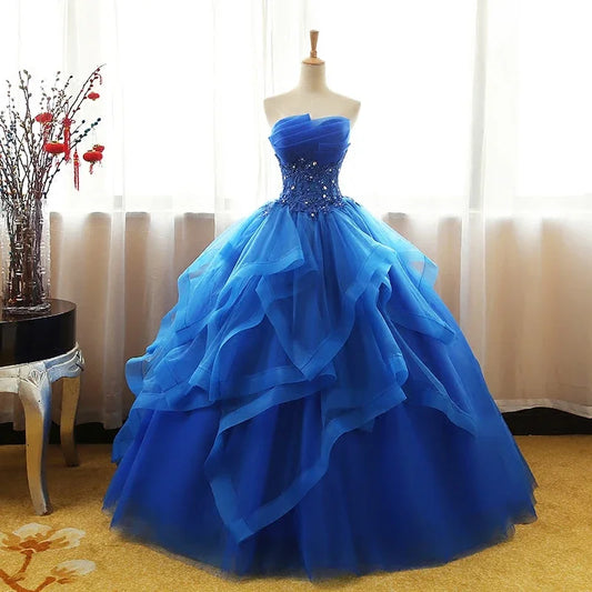 Luxe Lace Quinceanera Dress