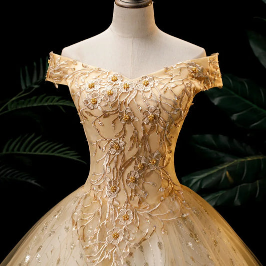 Bomaris Off-Shoulder Quinceañera Gown