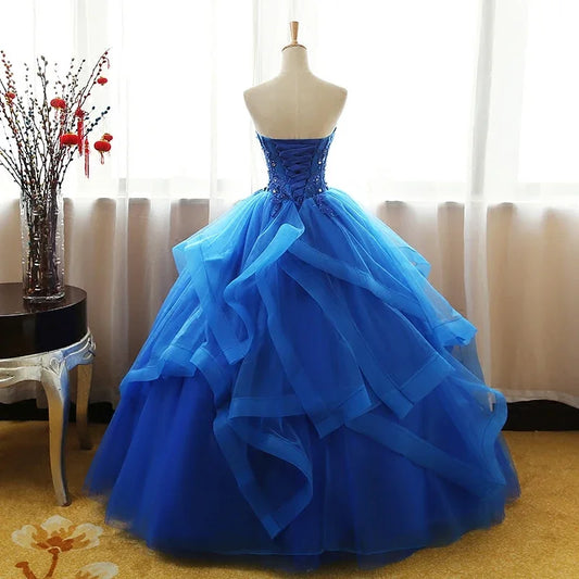 Luxe Lace Quinceanera Dress