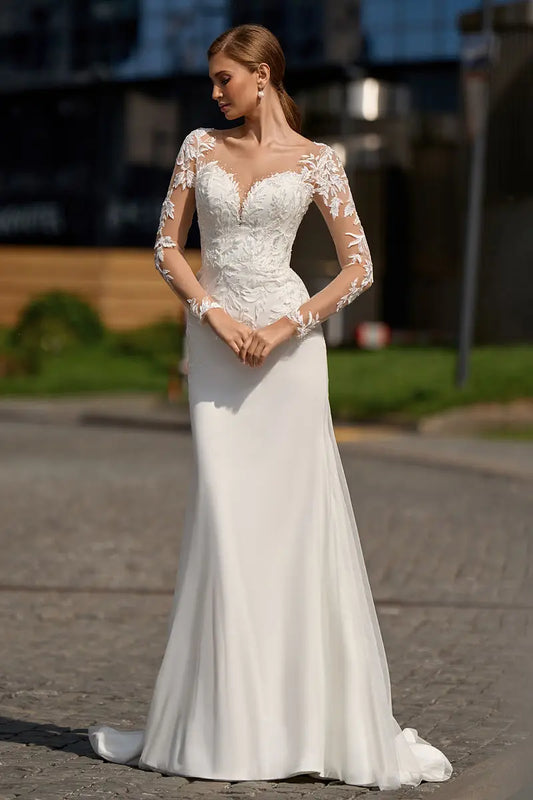 Mermaid Beach Wedding Dress