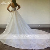 Lace Mermaid Wedding Dress with Detachable Train